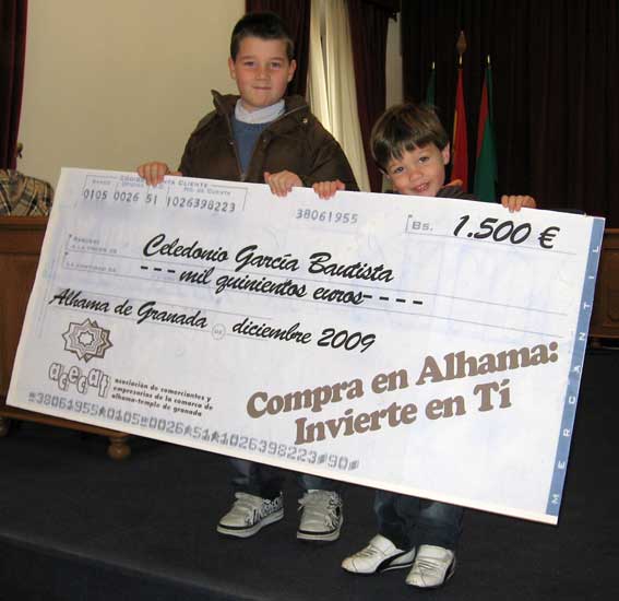 Cele y Rubén seguramente tendrán este año regalos extra de Reyes Cele y Rubén seguramente tendrán este año regalos extra de Reyes
