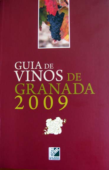 Portada de la Guia de vinos de granada, 2009