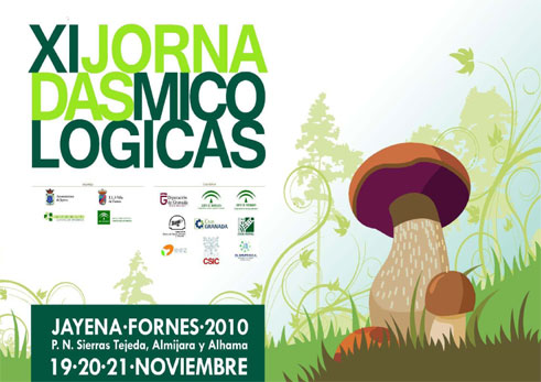 Cartel de las XI Jornadas Micológicas de Jayena y Fornes