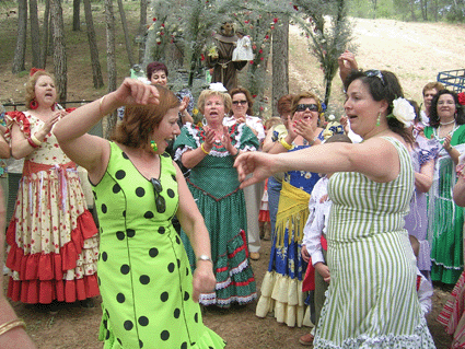 Música y baile en la romería, 2006