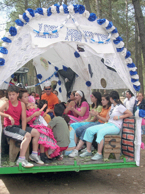 Carroza de la romería de San Antonio, 2006