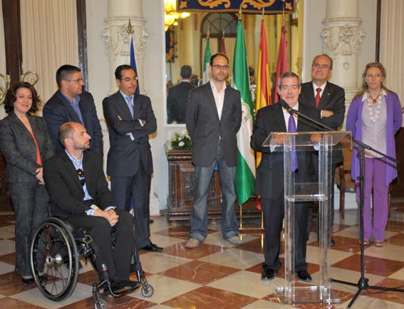  Andrés García Maldonado durante su intervención 