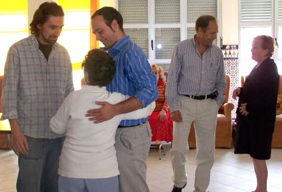  Recibió el afecto de quienes lo conocen desde pequeño 