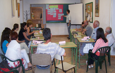 El taller fue coordinado por Javier Escalera y Huan Porrah