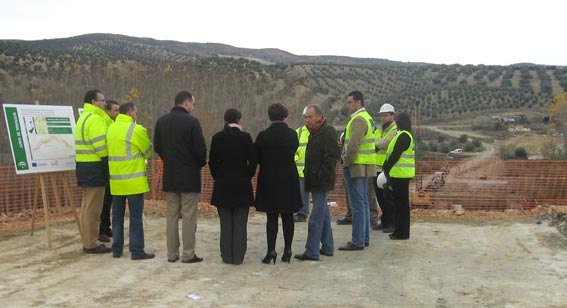  La visita a las obras se realizó el miércoles, 17 de noviembre de 2010 