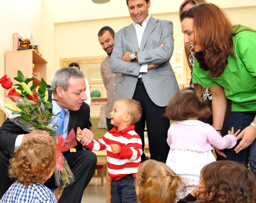  El Consejero de Educación en la inauguración de la Escuela Infantil Dama de Baza 