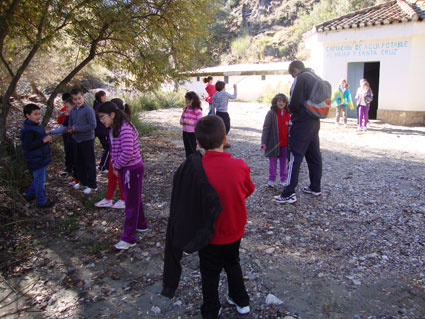 En los Nacimientos del río Marchán