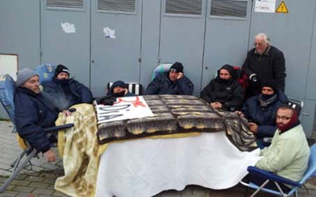 Los trabajadores de FCC en su 11º día de huelga Los trabajadores de FCC en su 11º día de huelga