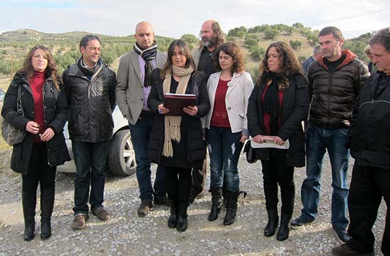 Momento de la lectura del maninifiesto Momento de la lectura del maninifiesto