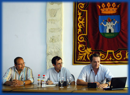 Ángel en la presentación del libro de Sierra Tejeda y Almijara (Parque Natural) Ángel en la presentación del libro de Sierra Tejeda y Almijara (Parque Natural)