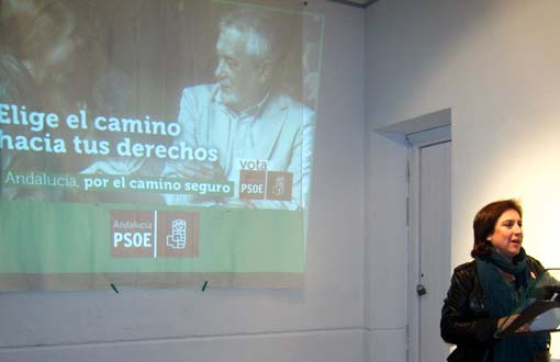  El acto fue presentado por Sandra García 