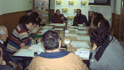 Momento de la reunión Momento de la reunión