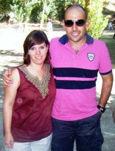  Paco Jiménez y su mujer Amparo Moya felizmente embarazada 