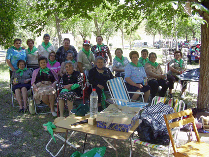 Convivencia en Cajar. Alumnas de Cacin y El Turro