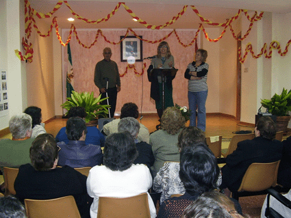 Acto de presentacion de la Semana Cultural, 2007