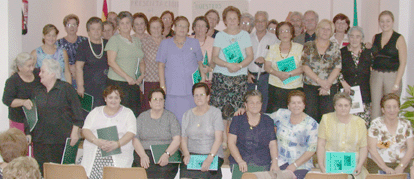 Las autoras en una foto de familia Las autoras en una foto de familia