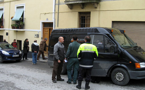  Traslado al anatómico forense de Granada 