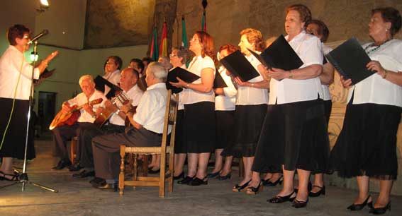Intervención del coro del Centro de día Intervención del coro del Centro de día