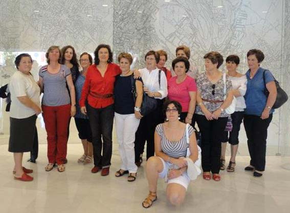 Asistentes al encuentro de clubes de lectura celebrado en Granada 
