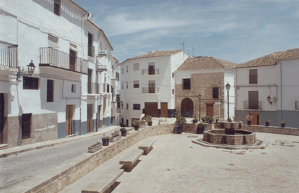 Plaza de los Preso, en el casco histórico de Alhama