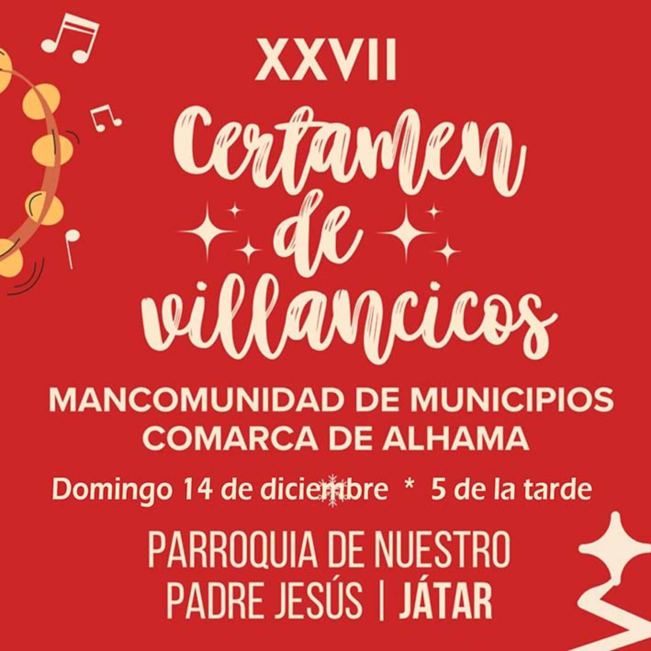 Játar acoge este domingo la XXVII edición del Certamen de Villancicos de la Mancomunidad