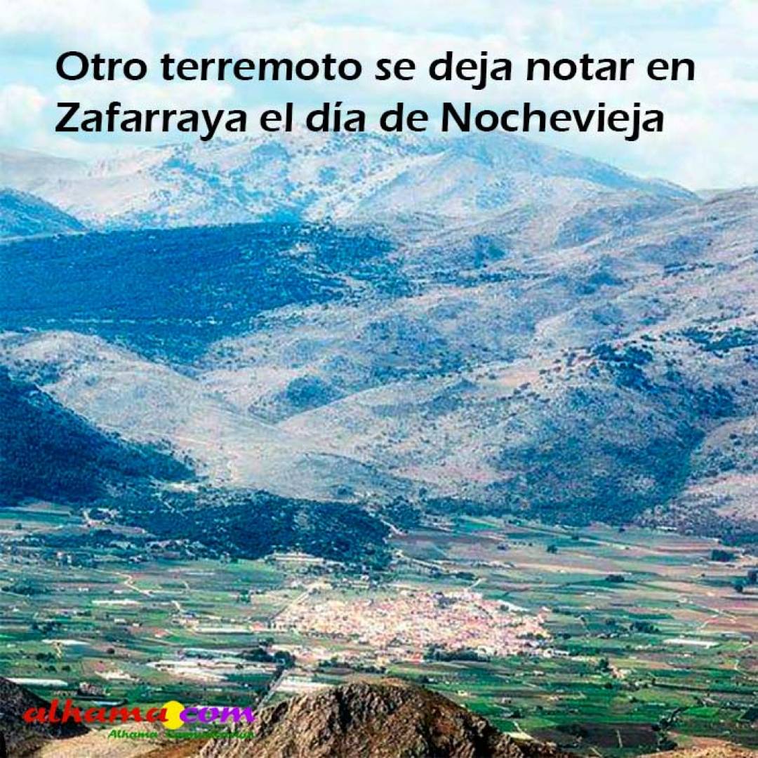 Otro terremoto se deja notar en Zafarraya el día de Nochevieja