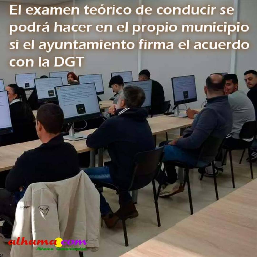 El examen teórico de conducir se podrá hacer en el propio municipio si el ayuntamiento firma el acuerdo con la DGT 