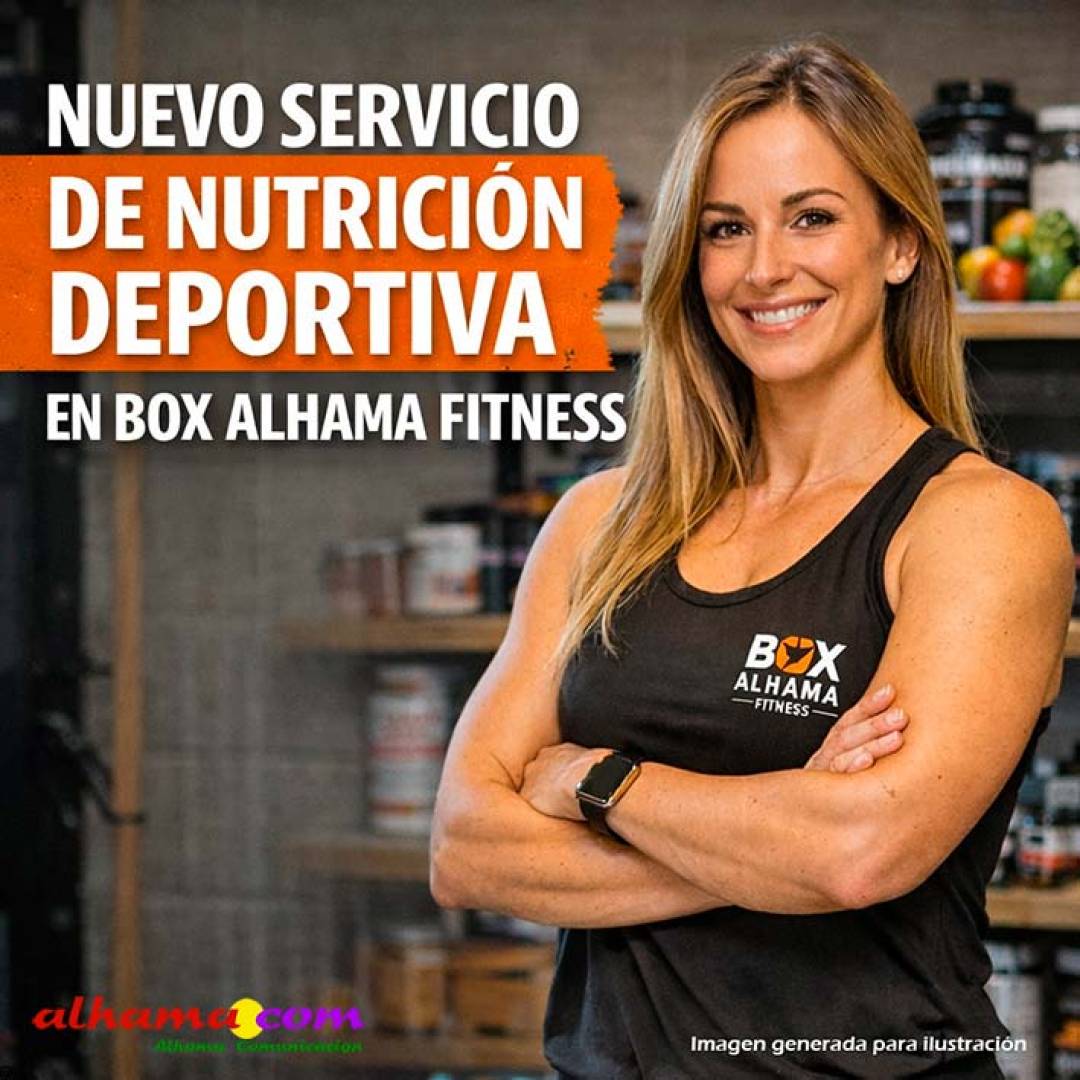 Box Alhama Fitness incorpora un nuevo servicio de nutrición deportiva para mejorar la salud y el rendimiento de sus usuarios