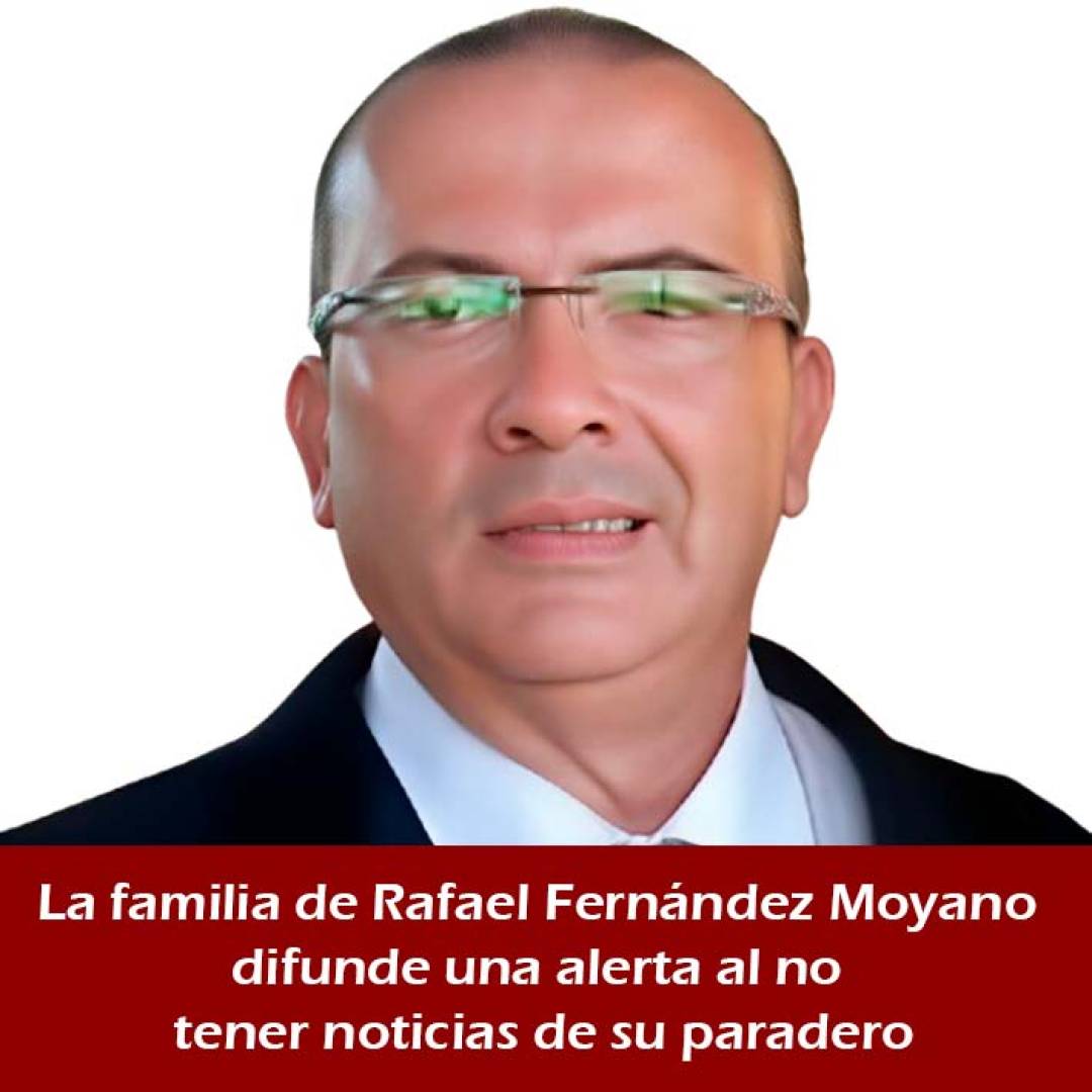 La familia de Rafael Fernández Moyano difunde una alerta al no tener noticias de su paradero