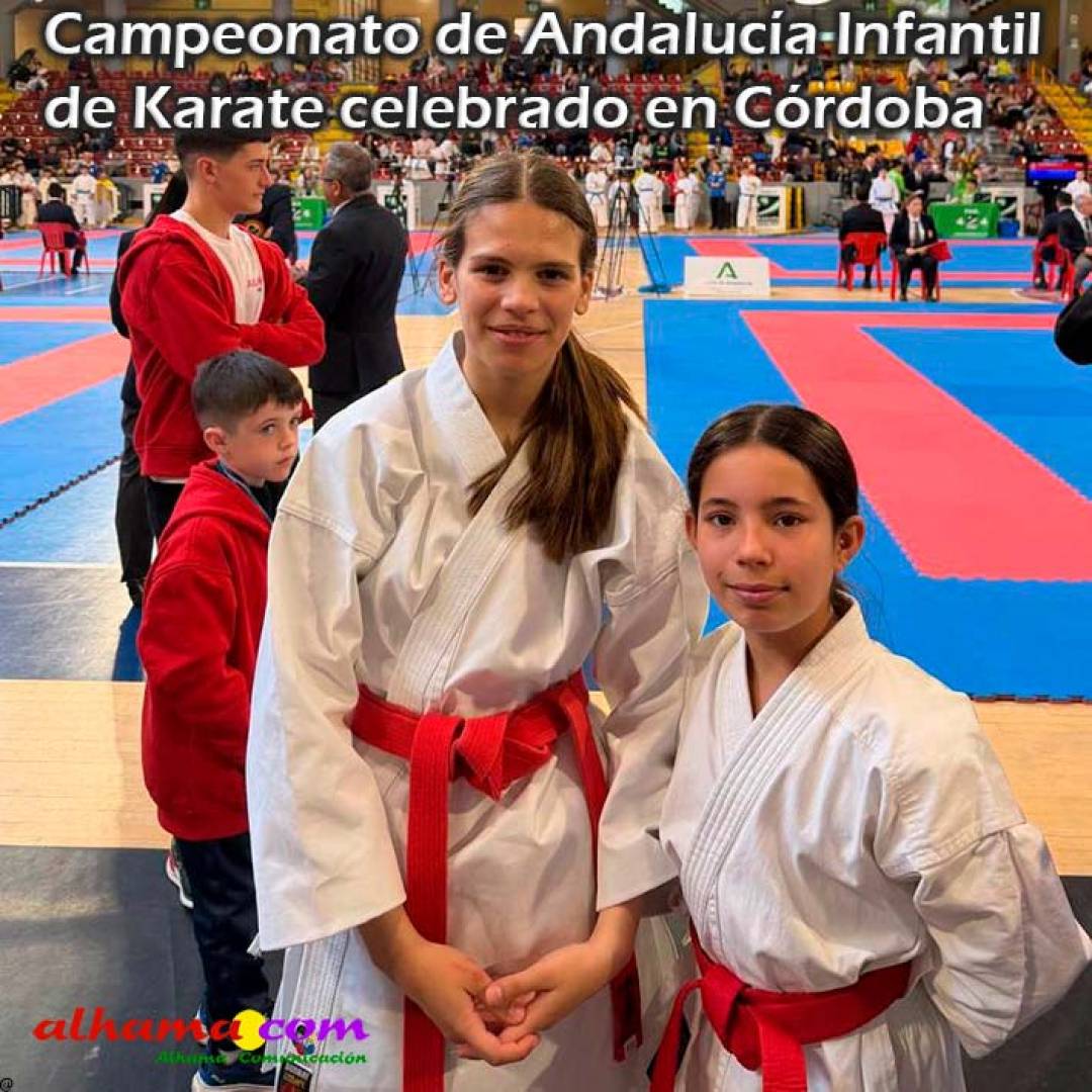 Nuestros karateca participaron en el Campeonato de Andalucía Infantil de Karate celebrado en Córdoba