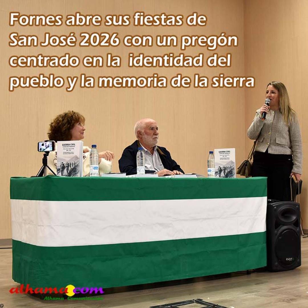 Fornes abre sus fiestas de San José con un pregón centrado en la identidad del pueblo y la memoria de la sierra