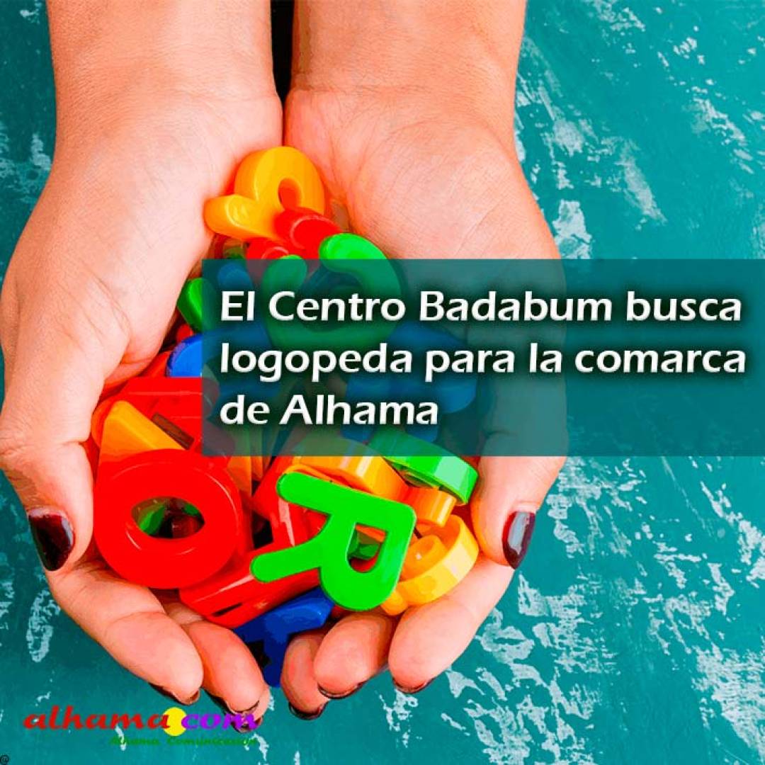 El Centro Badabum busca logopeda para la comarca de Alhama