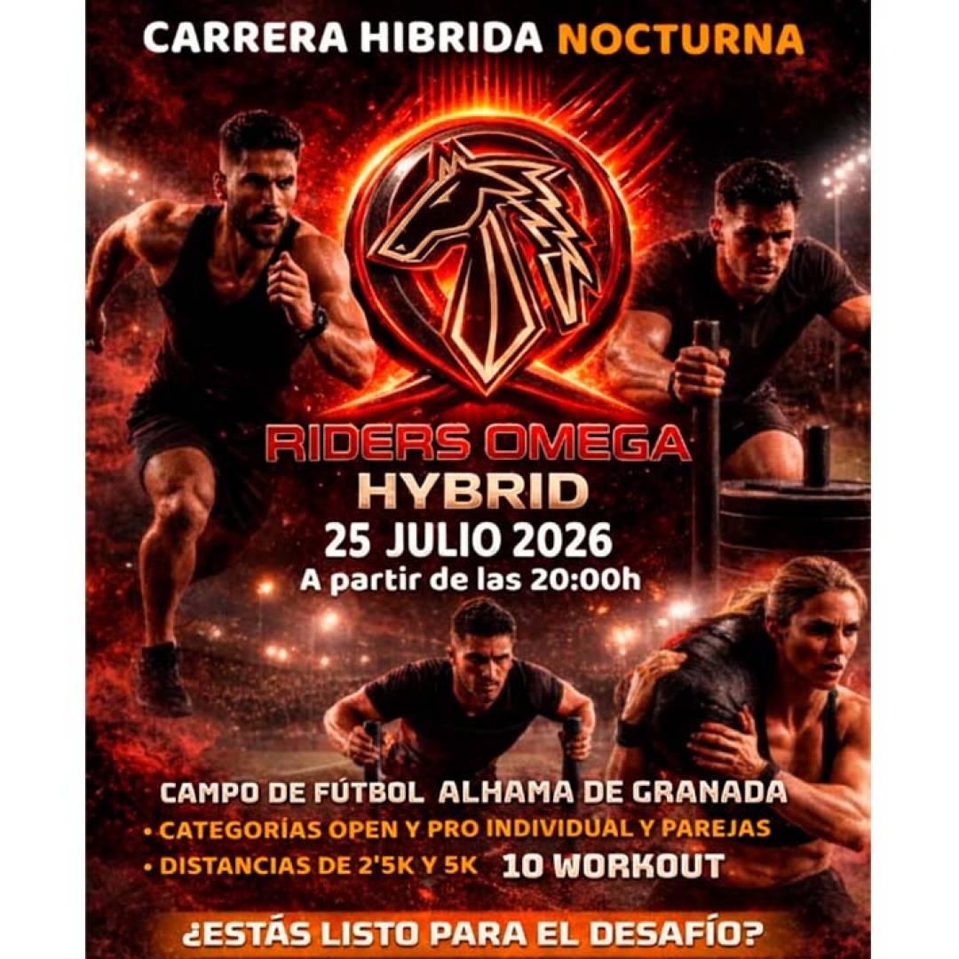 La Riders Omega Hybrid celebrará su segunda edición en formato nocturno