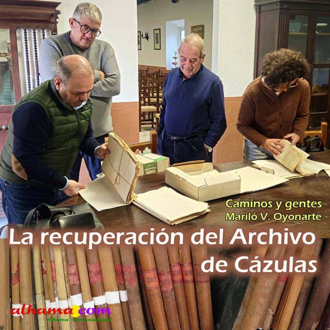 La recuperación del Archivo de Cázulas