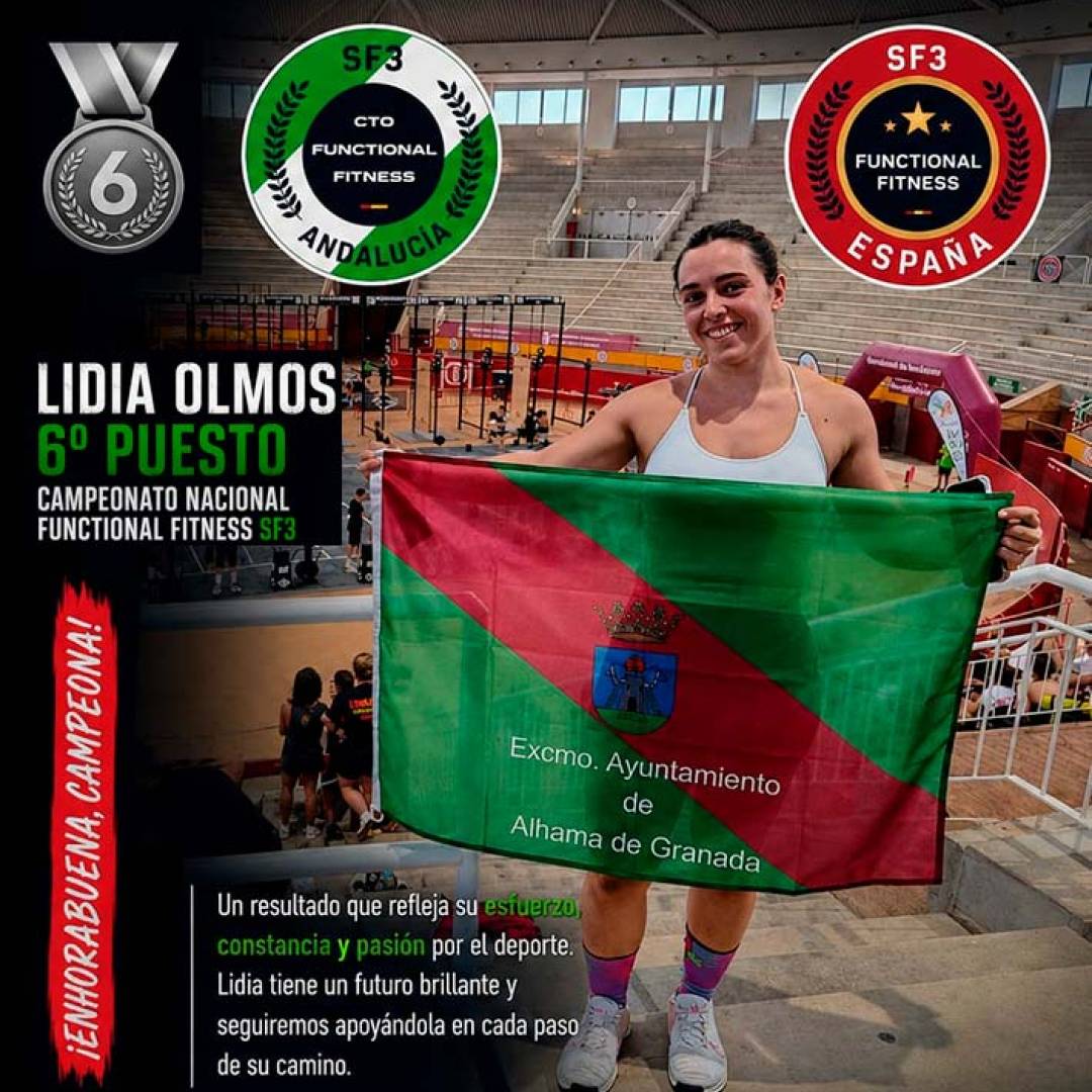 Lidia Olmos firma un brillante sexto puesto en el Campeonato Nacional de Functional Fitness SF3
