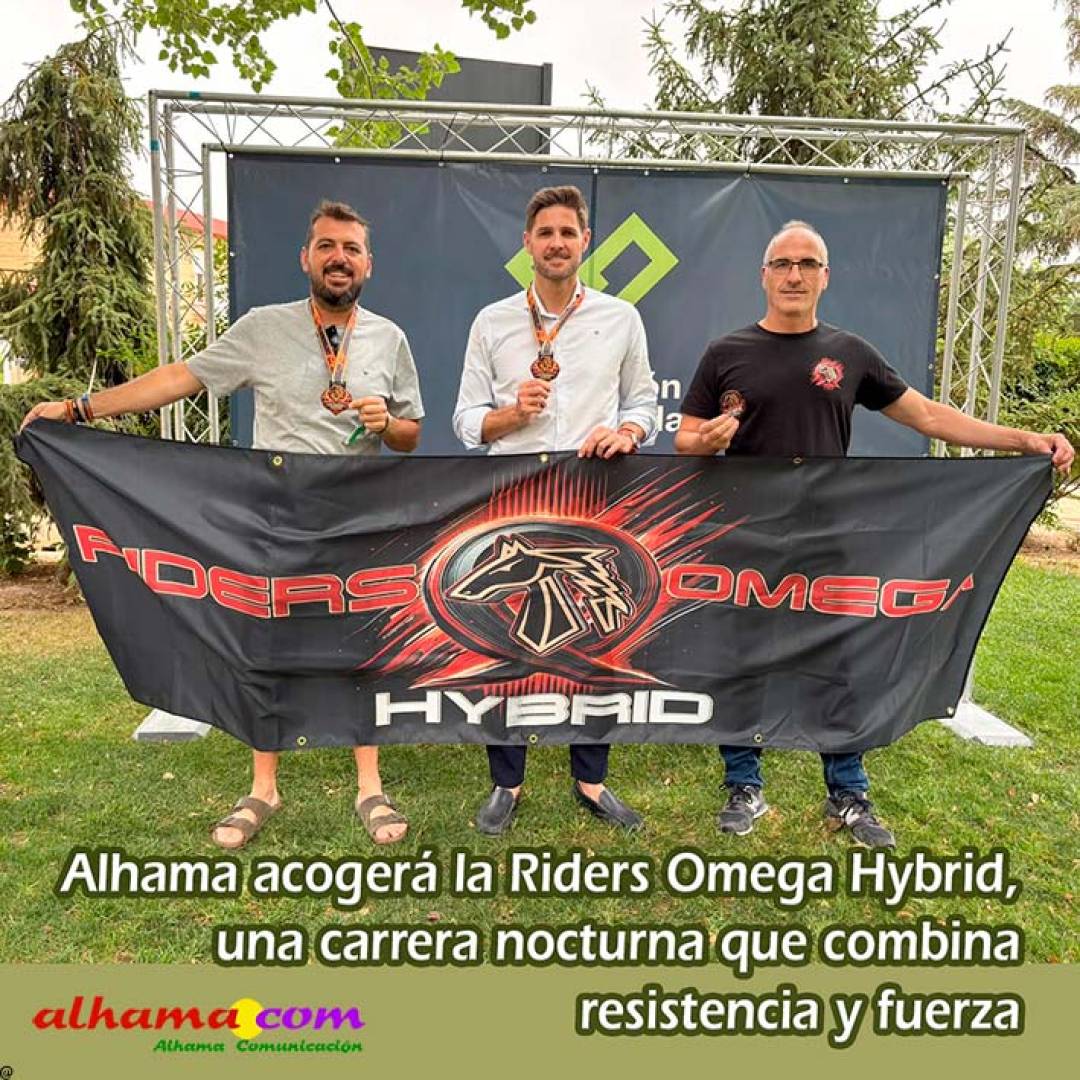 Alhama acogerá la Riders Omega Hybrid, una carrera nocturna que combina resistencia y fuerza