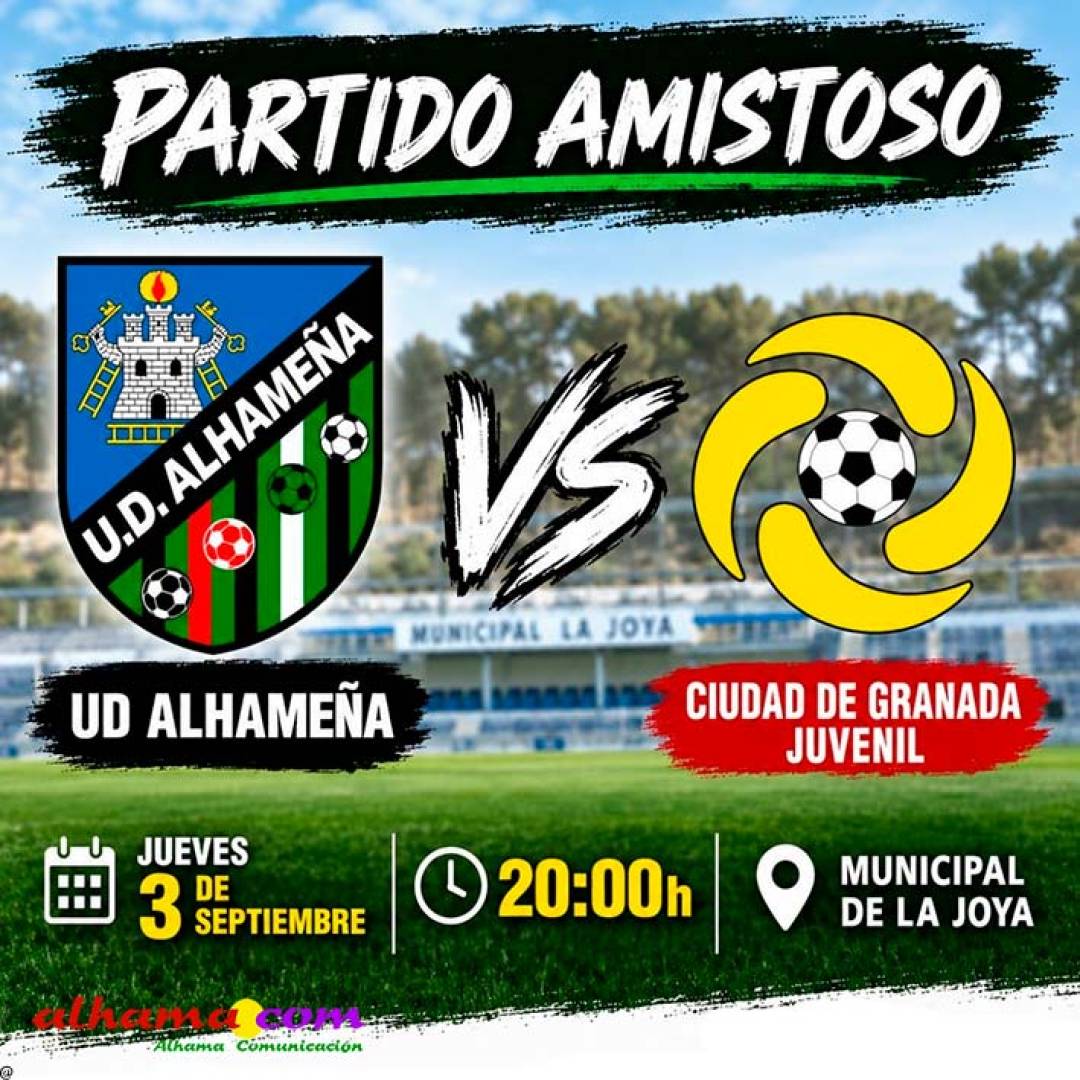 La UD Alhameña arranca su pretemporada con los dos primeros partidos de los senior y de los cadetes