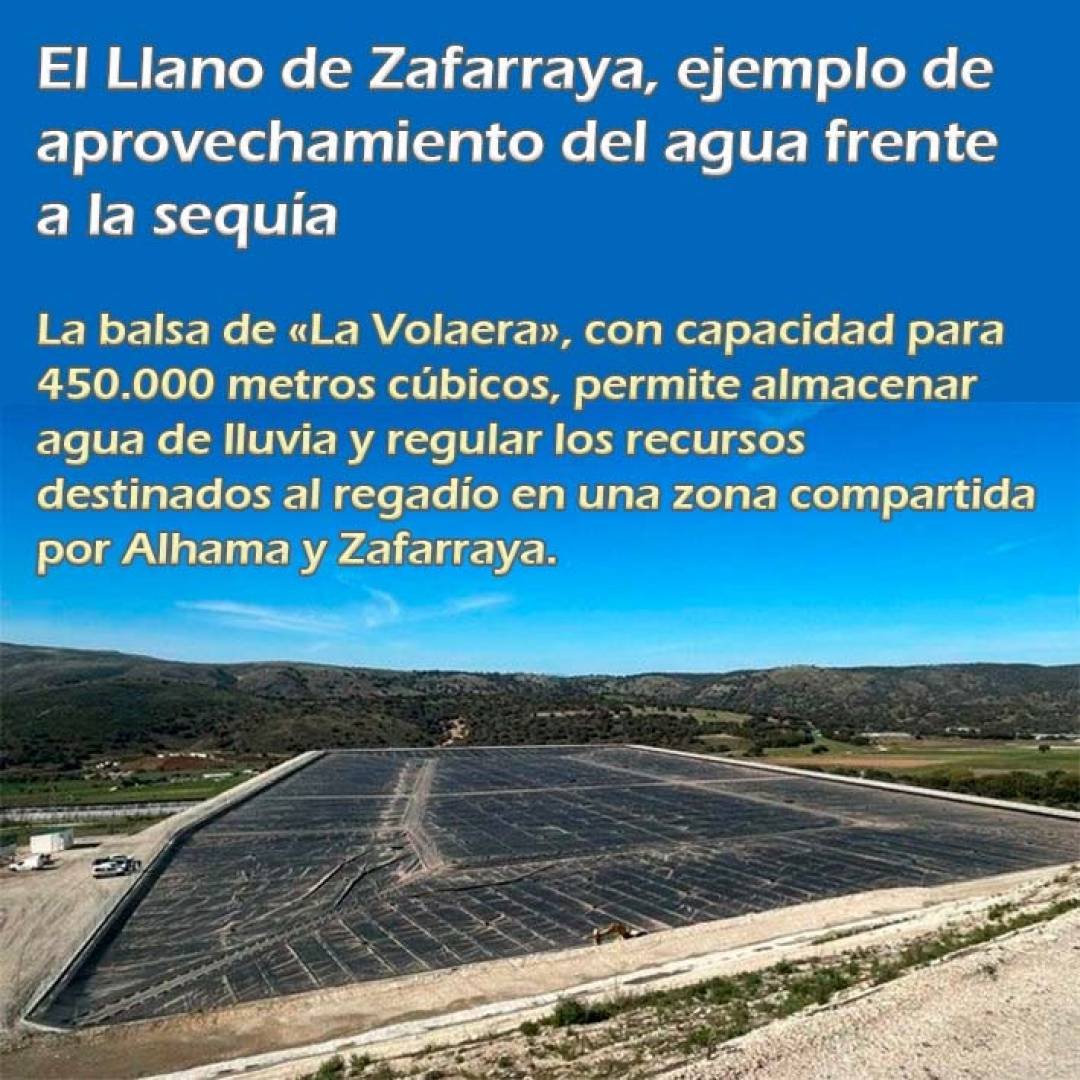 El Llano de Zafarraya, ejemplo de aprovechamiento del agua frente a la sequía