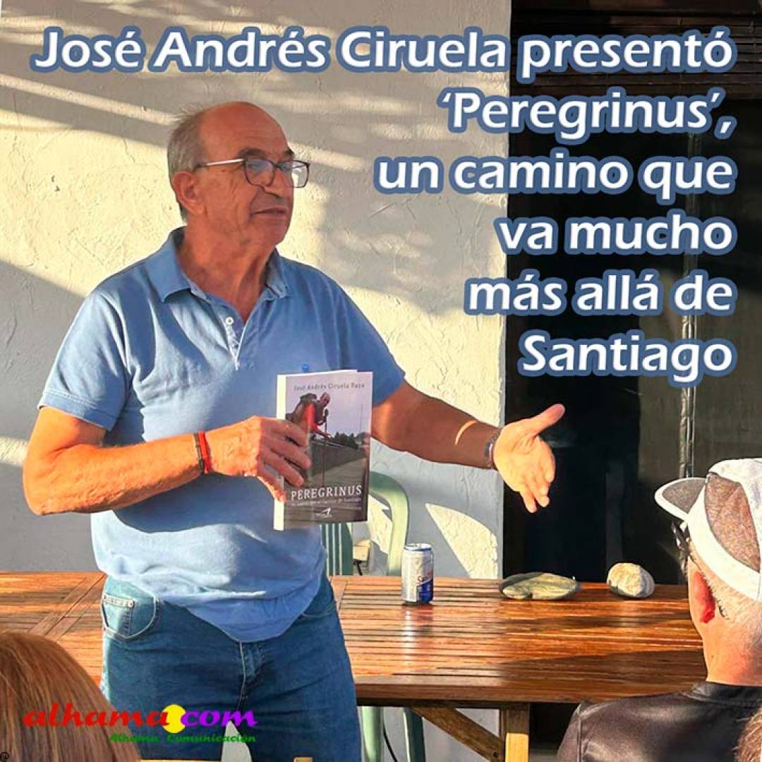 José Andrés Ciruela presentó ‘Peregrinus’, un camino que va mucho más allá de Santiago