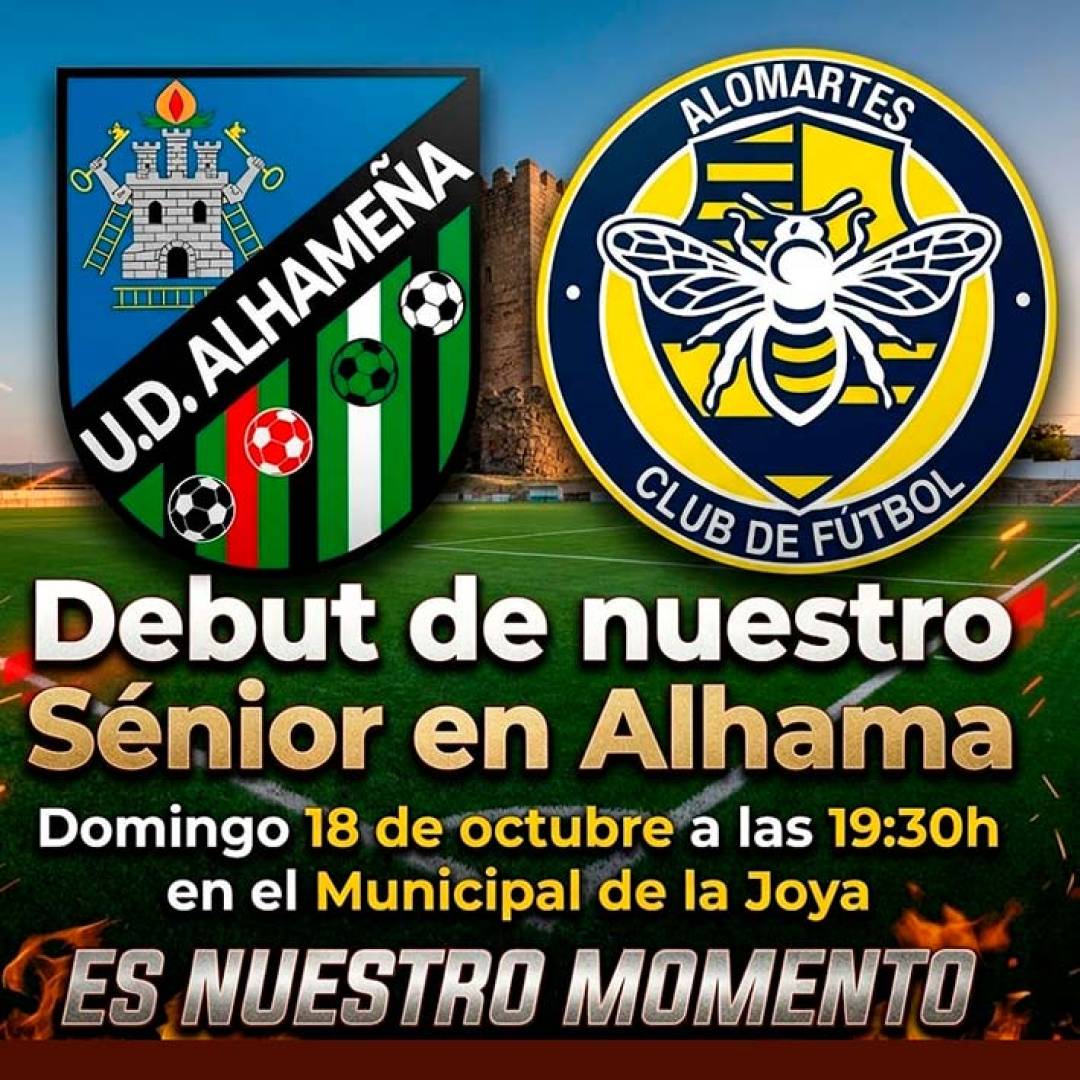 La UD Alhameña se estrena en La Joya: ¡la afición tiene una cita con su equipo!